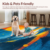 Contemporary Artistic Color Fusion(Blue)