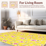 Charming Yellow Floral Aesthetic(Yellow)