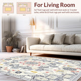 Luxurious Colorful Ogee Design(Beige)