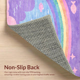 Delightful Plush Colorful Waves(Purple)