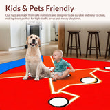 Lively Artistic Sports Imagery(Red)