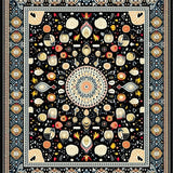 Contemporary Color Palette Circle(Black)