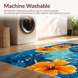 Whimsical Floral Leaf Palette(Blue)