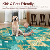 Lively Patterned Cotton Harmony(Blue)