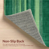 Contemporary Earthy Horizontal Lines(Green)