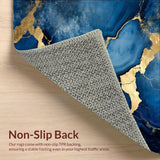 Contemporary Blue Marble Motif(Blue)
