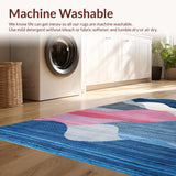 Lively Contemporary Symmetrical Art(Blue)