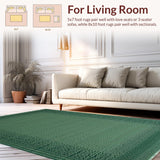 Chic Earthy Layered Textures(Green)