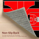 Contemporary Athletic Print Design(Red)