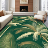 Whimsical Retro Nature Illustration(Green)