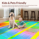 Joyful Pastel Symmetrical Shapes(Red)