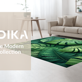 Vibrant Leafy Abstract Aesthetic(Green)