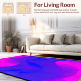 Striking Futuristic Radiant Motif(Pink)
