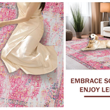 Elegant Muted Medallion Texture Vibe(Pink)