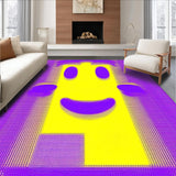 Creative Psychedelic Patterned Decor(Yellow)