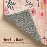 Playful Earthy Abstract Floral Design(Pink)