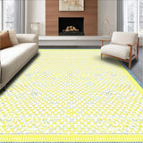 Eclectic Modern Diamond Motif(Yellow)