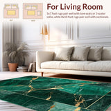 Chic Emerald Swirl Design(Green)