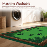 Enchanting Wildlife Silhouette Theme(Green)