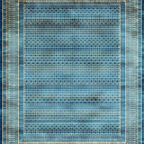 Chic Vintage Diamond Patterned Enchantment(Blue)