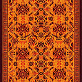 Ultra Soft Area Rug, Non Slip, Stain Resistant, Washable Area Rugs for Living Room, Bedroom, Contemporary Graphic Wildlife Art(Orange)