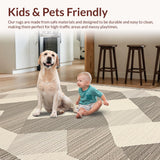 Chic Minimalist Trellis Motif(Beige)