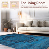 Contemporary Abstract Artistry Display(Blue)