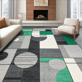 Contemporary Abstract Green Aesthetic(Gray)