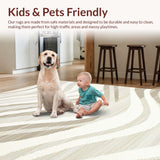 Sophisticated Cream Wave Geometry(Beige)