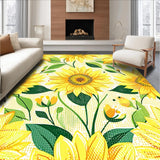 Charming Floral Sunburst Aesthetic(Yellow)