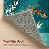 Contemporary Botanical Abstract Aesthetic(Blue)