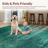 Elegant Distressed Artistic Design(Green)