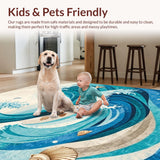 Elegant Ocean Wave Aesthetic(Blue)