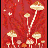 Distinctive Quirky Forest Elements(Red)