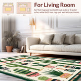 Colorful Summery Desert Motif(Ivory)