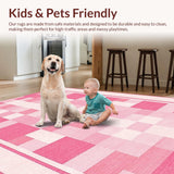 Lively Fuzzy Trellis Motif(Pink)