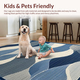 Whimsical Curvy Jute Arrangement(Blue)