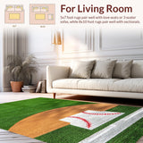 Contemporary Circular Sporty Composition(Green)