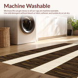 Ultra Soft Area Rug, Non Slip, Stain Resistant, Washable Area Rugs for Living Room, Bedroom, Vibrant Playful Animal Design(Beige)