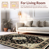 Intricate Vintage Medallion Glamour(Black)