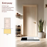 Elegant Subtle Textured Circular Design(Black)