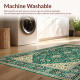 Luxurious Vibrant Floral Design(Green)