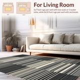 Contemporary Black and White Geometric(Gray)