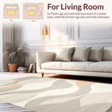 Sophisticated White Tiled Arrangement(Beige)