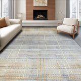 Contemporary Textured Medallion(Gray)
