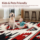 Modern Southwestern Patterned Elegance(Red)