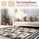 Southwestern Textured Geometric Charm(Gray)