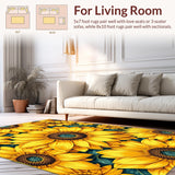 Charming Yellow Garden Motif(Yellow)