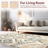 Chic White Diamond Motif(Beige)