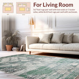 Timeless Ogee with Warm Hues(Green)